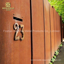 Decorative Outdoor Corten Steel Sheet for Building (KH-CS-01)